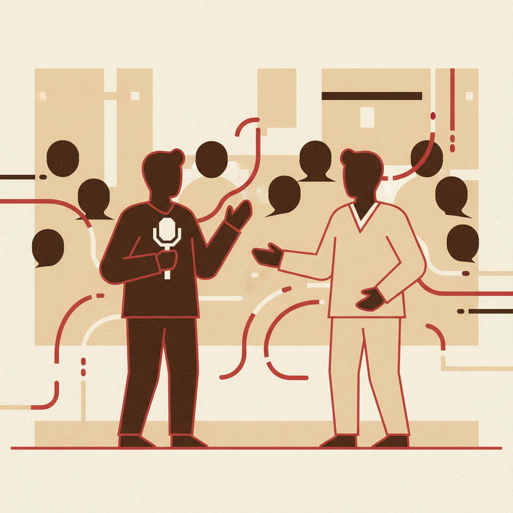 Como mediar um painel de debate sem deixar a conversa morrer